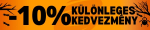 -10% EXTRA KEDVEZMÉNY